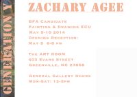 Senior show: Generation Y postcard